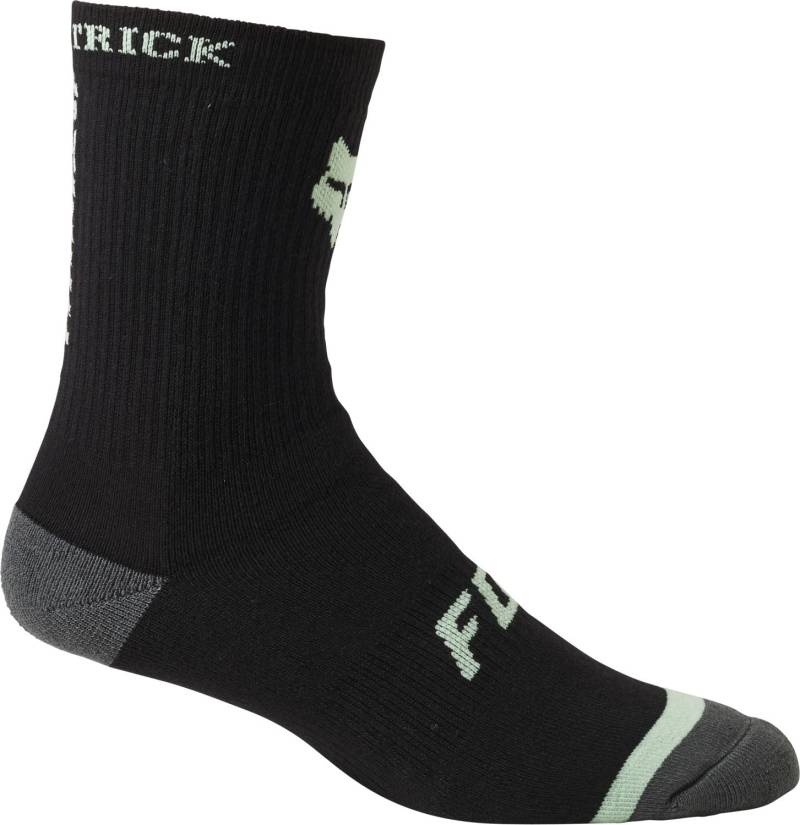 Fox W 6 Defend Crew Supr Trik Sock Black von Fox Racing