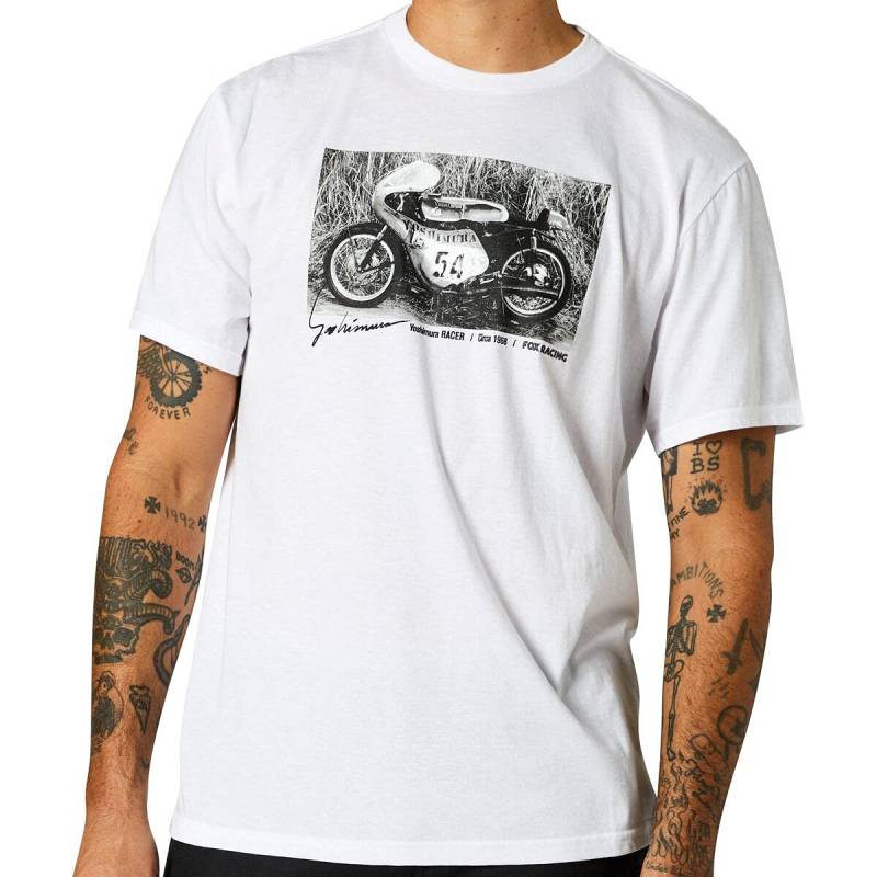 Fox Yoshimura Racer Profile Ss Tee Optic White von Fox Racing