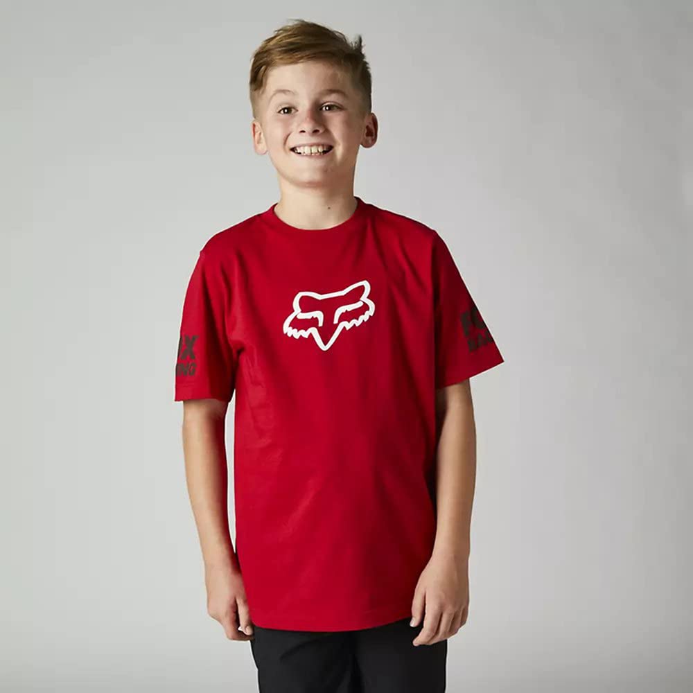 Yth Karrera Ss Tee Flame Red von Fox