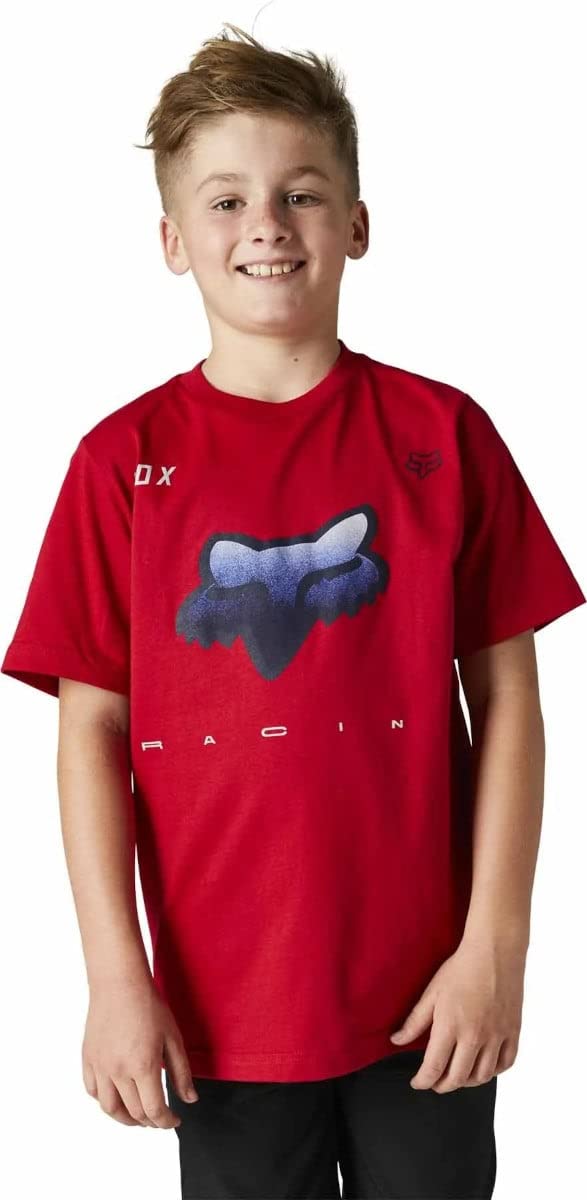 Yth Rkane Head Ss Tee Flame Red von Fox