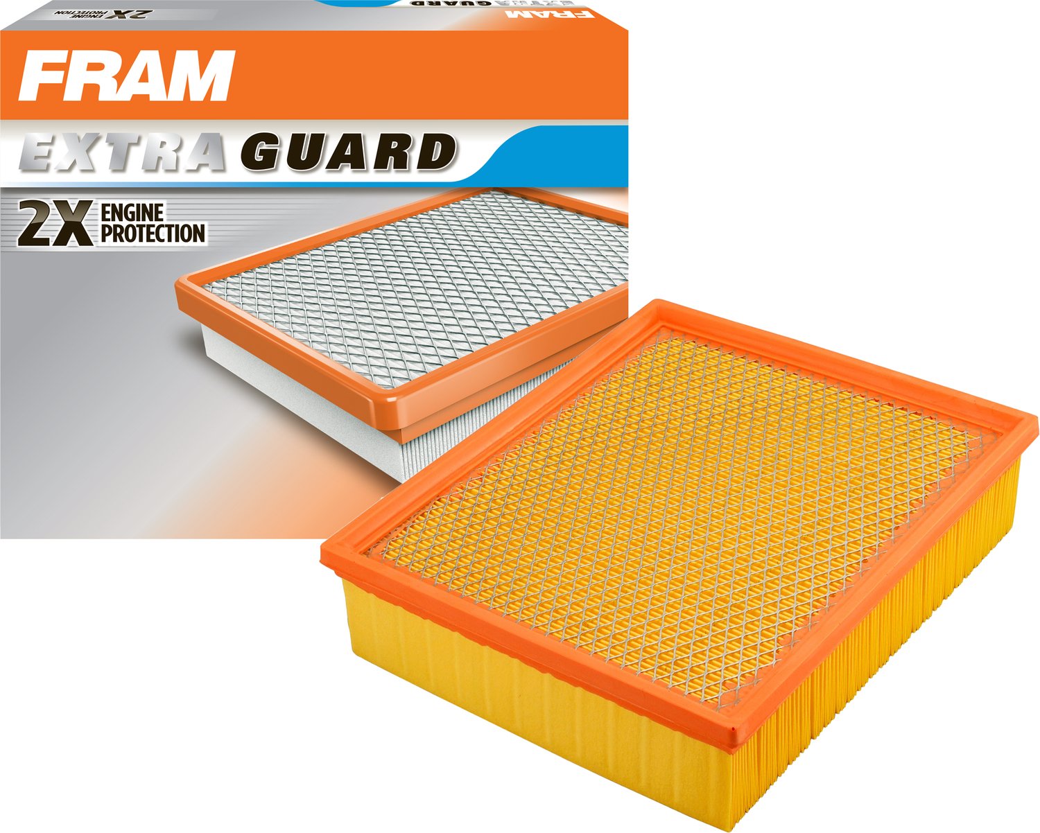 FRAM Extra Guard CA10253 Luftfilter für ausgewählte Volvo Fahrzeuge von Fram