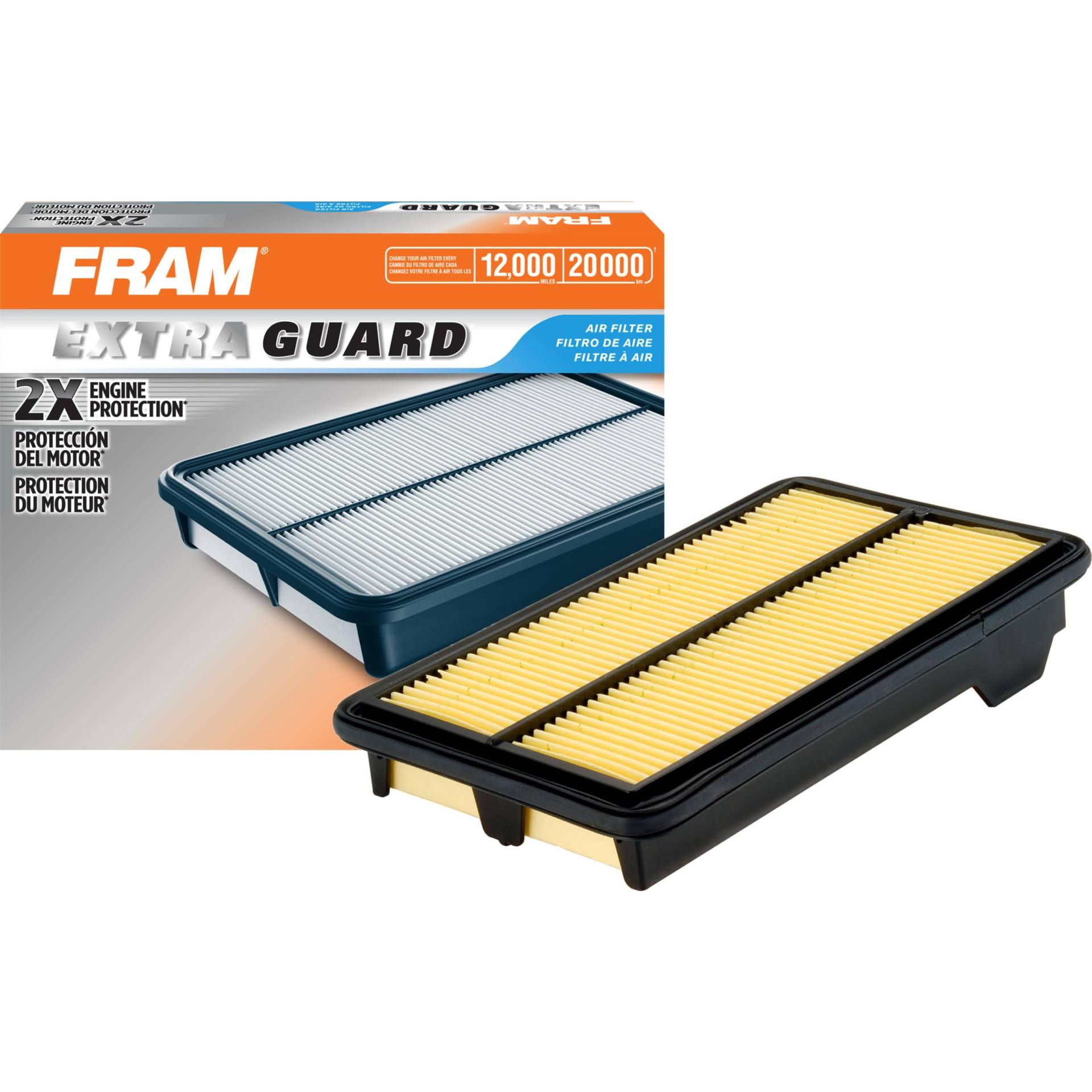 FRAM Extra Guard CA10359 Luftfilter für ausgewählte Acura und Honda Fahrzeuge von Fram