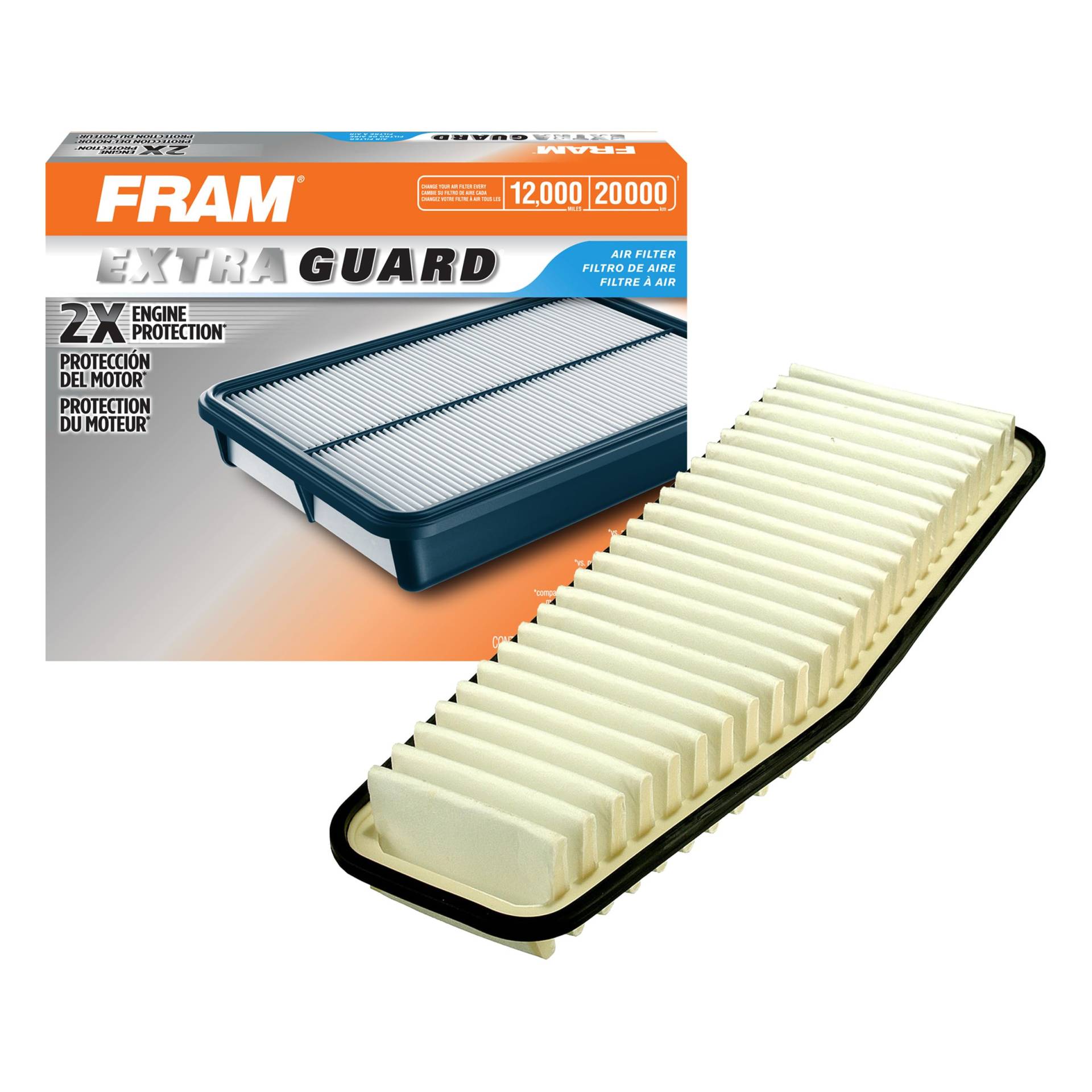 FRAM Extra Guard CA9359 Luftfilter für ausgewählte Toyota Fahrzeuge von Fram