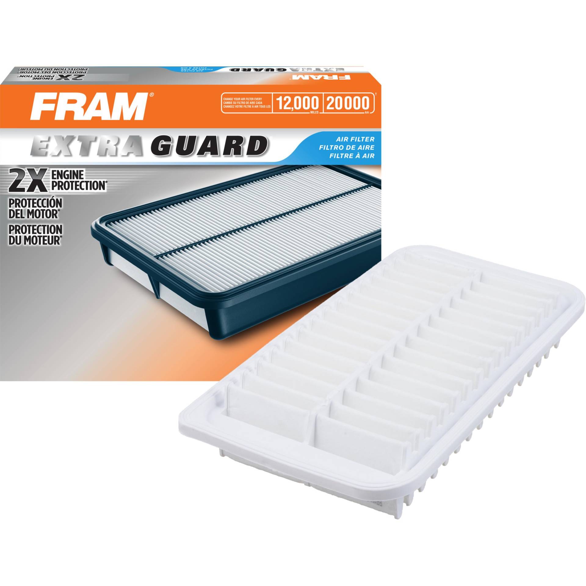 FRAM Extra Guard CA9482 Luftfilter für ausgewählte Pontiac, Scion, Subaru und Toyota Fahrzeuge von Fram