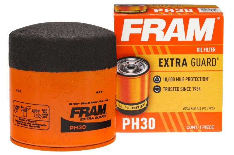 FRAM Extra Guard PH30, Ölfilter mit 10.000 Kilometerwechselintervall, Spin-On von Fram