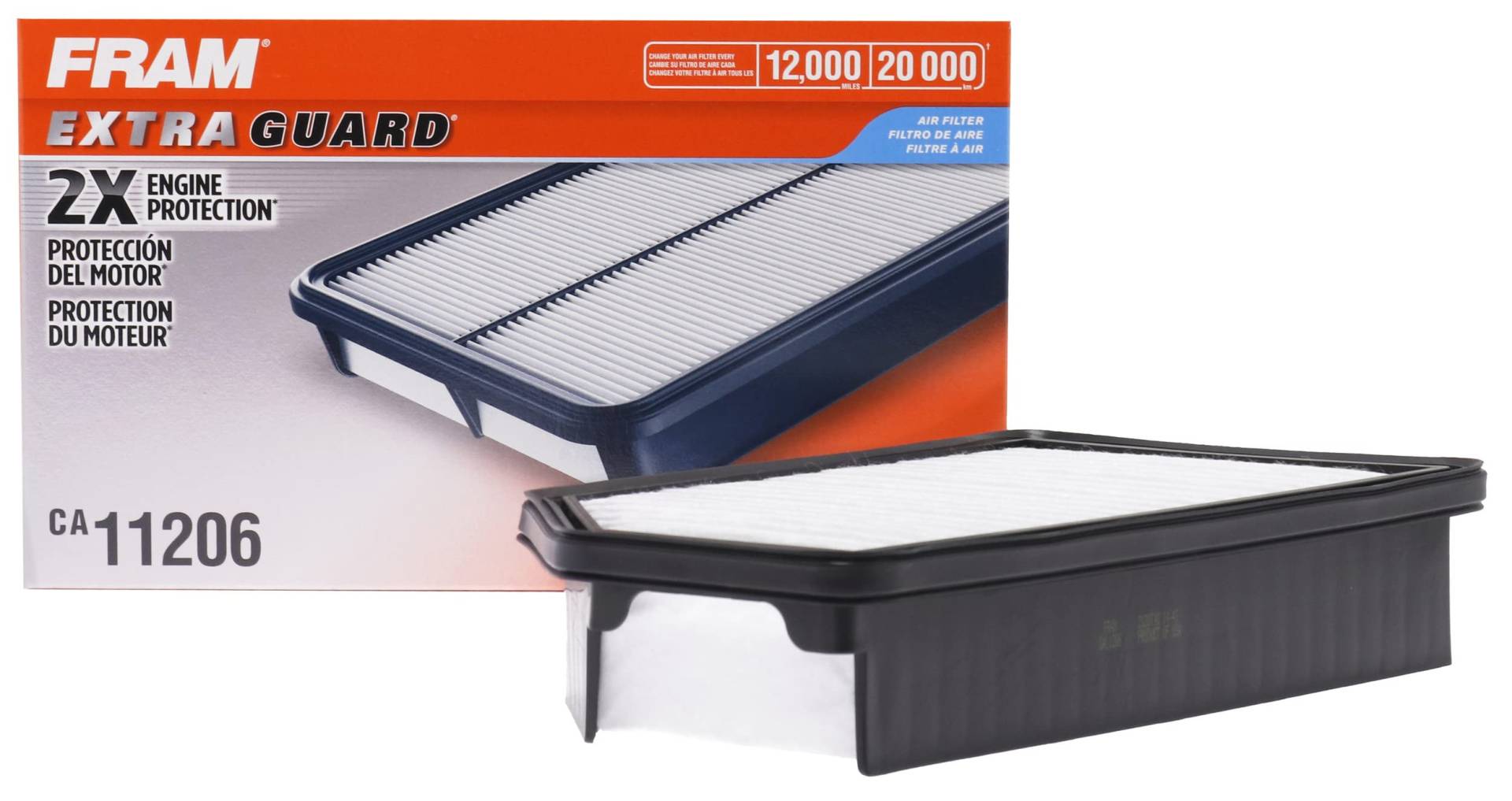 Fram Extra Guard CA11206 Luftfilter für ausgewählte Hyundai und Kia Fahrzeuge von Fram