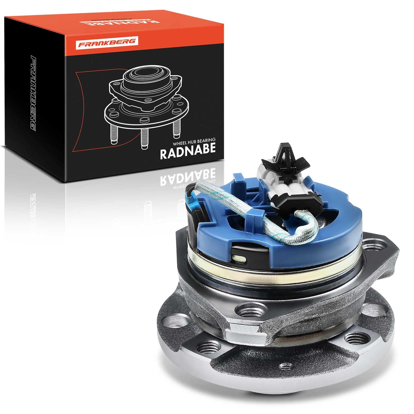 Frankberg Radlager Radlagersatz Vorne Mit integriertem ABS-Sensor Kompatibel mit Astra G F07 F67 F69 F70 T98 Astra G Caravan T98 Astra G CC Astra G Klasseic Caravan Replace# 1603209 von Frankberg