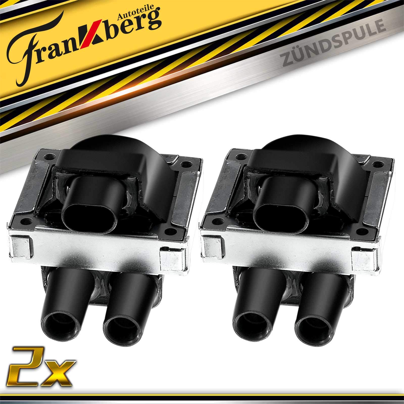 2x Zündspule Zündmodul für 145 146 155 33 Cinquecento Coupe Doblo Palio Panda Punto Seicento/600 Strada Tempra Tipo Diablo Dedra Thema Y Ypsilon 1988-2018 46543562 von Frankberg