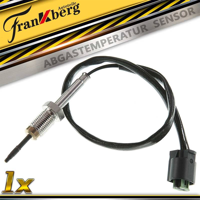 Abgastemperatur Sensor 2-Polig vor Katalysator für 5er E60 5er Touring E61 7er E65 E66 E67 X3 E83 3.0L 4.4L 2002-2010 13627809155 von Frankberg