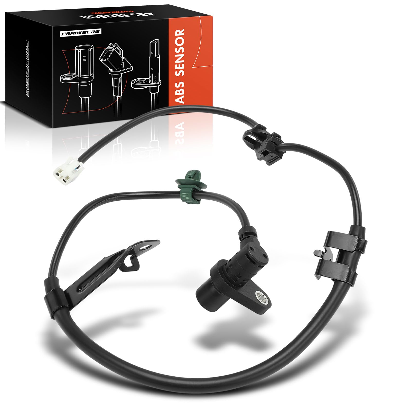 Frankberg 1x ABS Speed Sensor 2-Polig Vorne Rechts Kompatibel mit S.i.r.i.o.n M3 1.0L 1.3L 1.5L 2005-2024 Justy IV 1.0L 1.3L 2007-2024 Replace# 89542B1010 von Frankberg