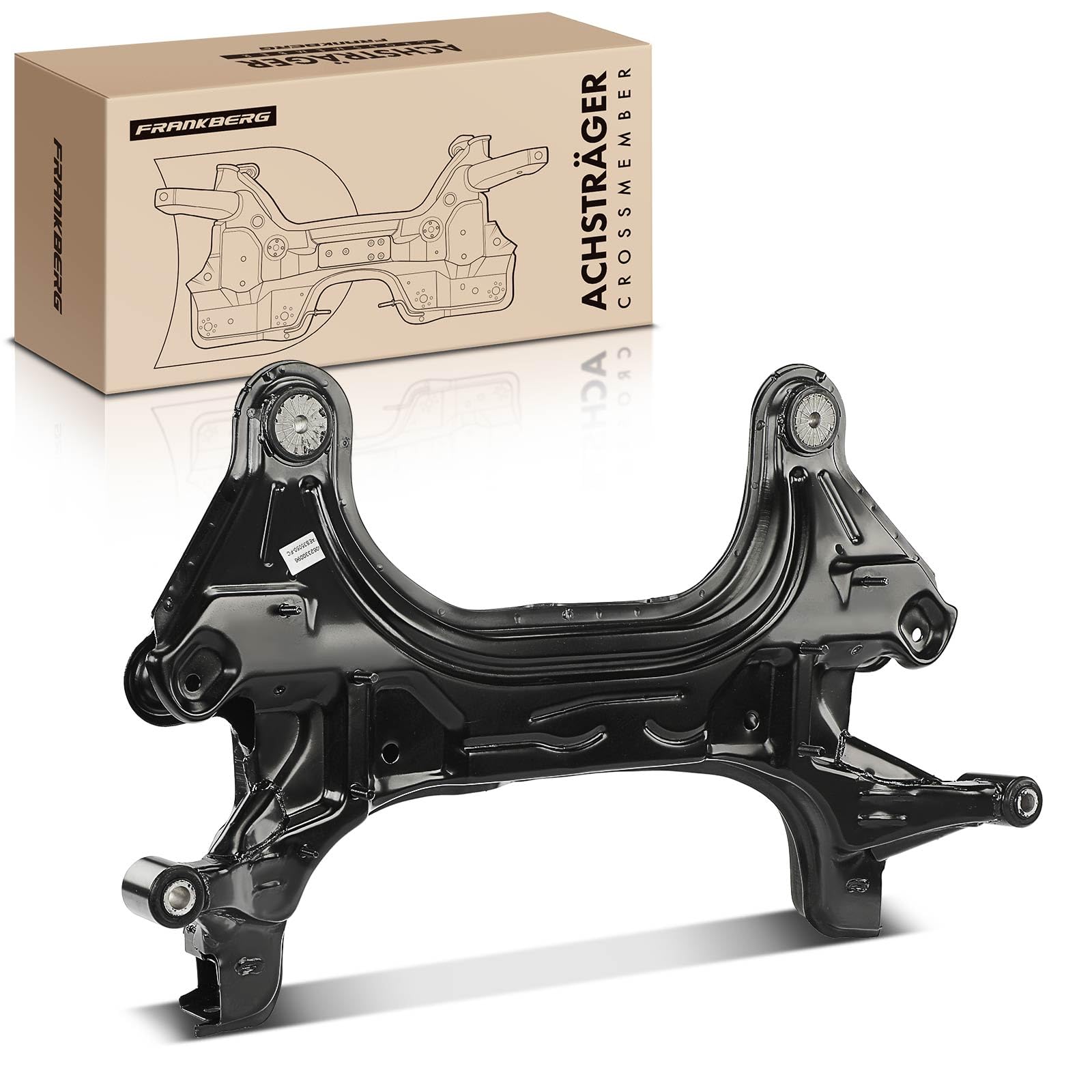 Frankberg 1x Achskörper Achsträger Vorderachse Kompatibel mit Aveo/Kalos Schrägheck T250 T255 1.2L 1.4L 2006-2021 Kalos KLAS 1.2L 1.4L 2002-2005 Replace# 96535050 von Frankberg