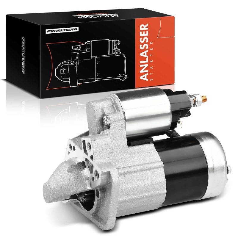 Frankberg 1x Anlasser Motor Anlasser 1.4KW Kompatibel mit Clio III Grandtour KR0/1 1.5L 2007-2012 Me.gane CC EZ0/1 1.5L 2010-2016 Note E11 NE11 1.5L 2006-2012 Replace# 233003329R von Frankberg