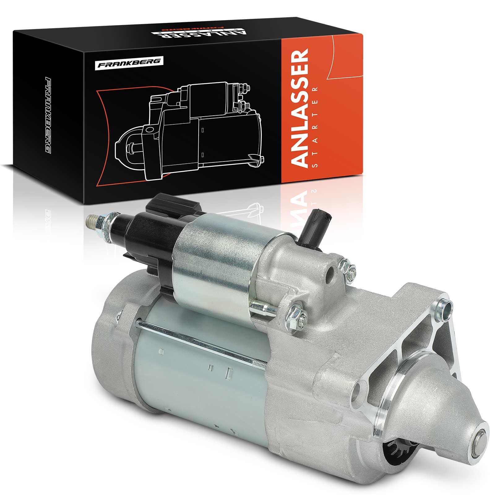 Frankberg 1x Anlasser Starter Kompatibel mit 1er F40 116-128 M135 M.i.n.i F55 M.i.n.i F56 M.i.n.i Cabriolet F57 M.i.n.i Clubman F54 M.i.n.i Countryman F60 Replace# 12418580390 von Frankberg