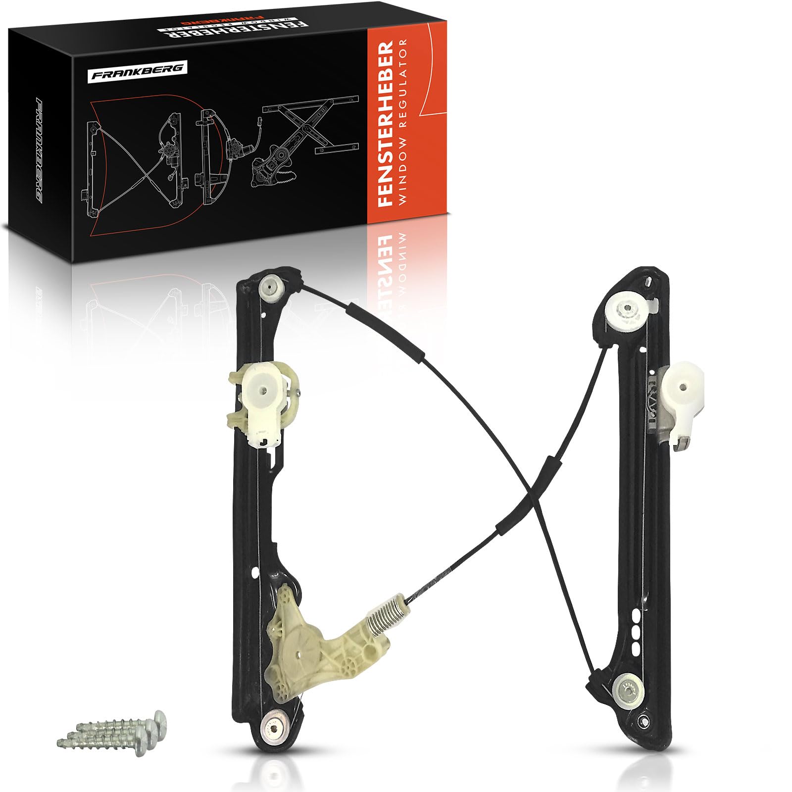 Frankberg 1x Fensterheber Vorne Links Ohne motor Kompatibel mit 911 992 3.8L 2020-2024 Replace# 992837461 von Frankberg