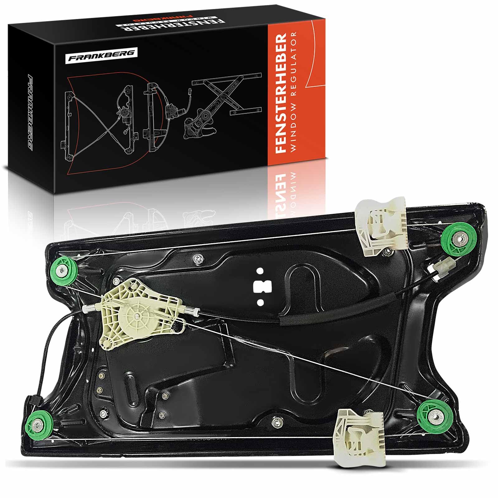 Frankberg 1x Fensterheber Vorne Rechts Mit Motor Kompatibel mit Discovery III L319 2.7L-4.4L 2004-2009 R.a.n.g.e R.o.v.e.r Sport L320 2.7L-4.4L 2005-2013 Replace# CUH500103 von Frankberg