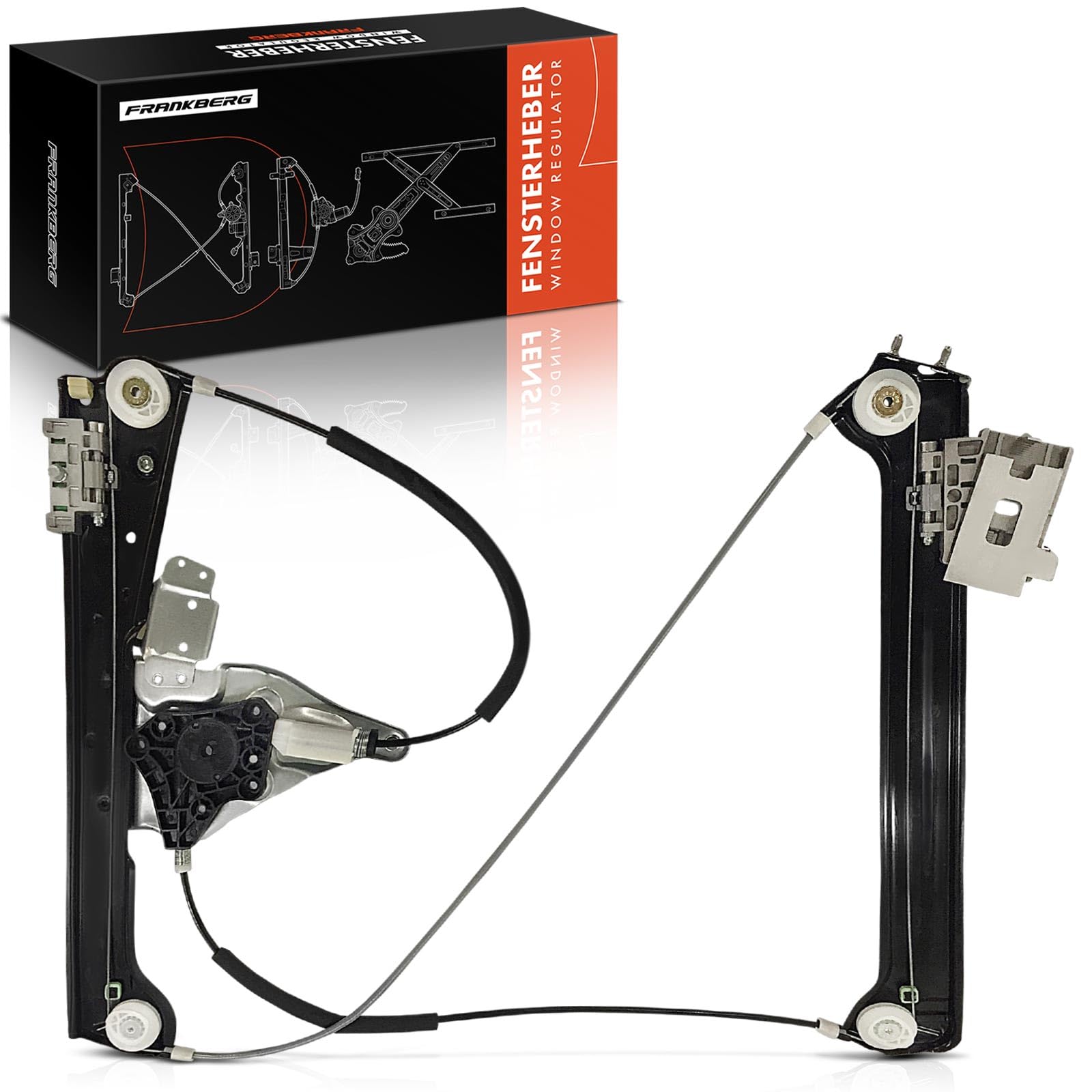 Frankberg 1x Fensterheber Vorne Rechts Ohne motor Kompatibel mit 6er E63 630i 645 Ci 650i M 3.0L-5.0L 2004-2010 6er Cabriolet E64 630i 645 Ci 650i M Replace# 51337008626 von Frankberg