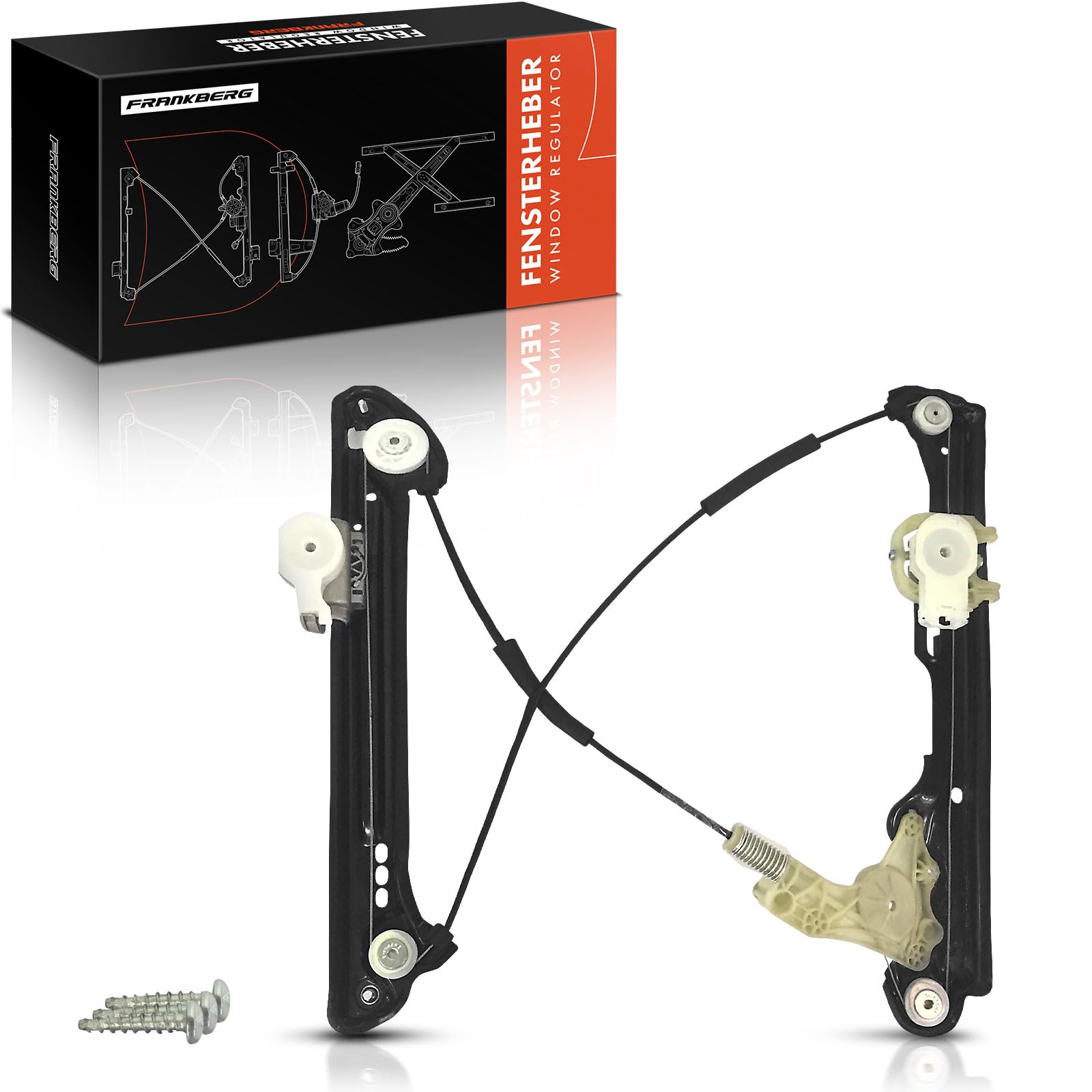 Frankberg 1x Fensterheber Vorne Rechts Ohne motor Kompatibel mit 911 992 3.8L 2020-2024 Replace# 992837462 von Frankberg