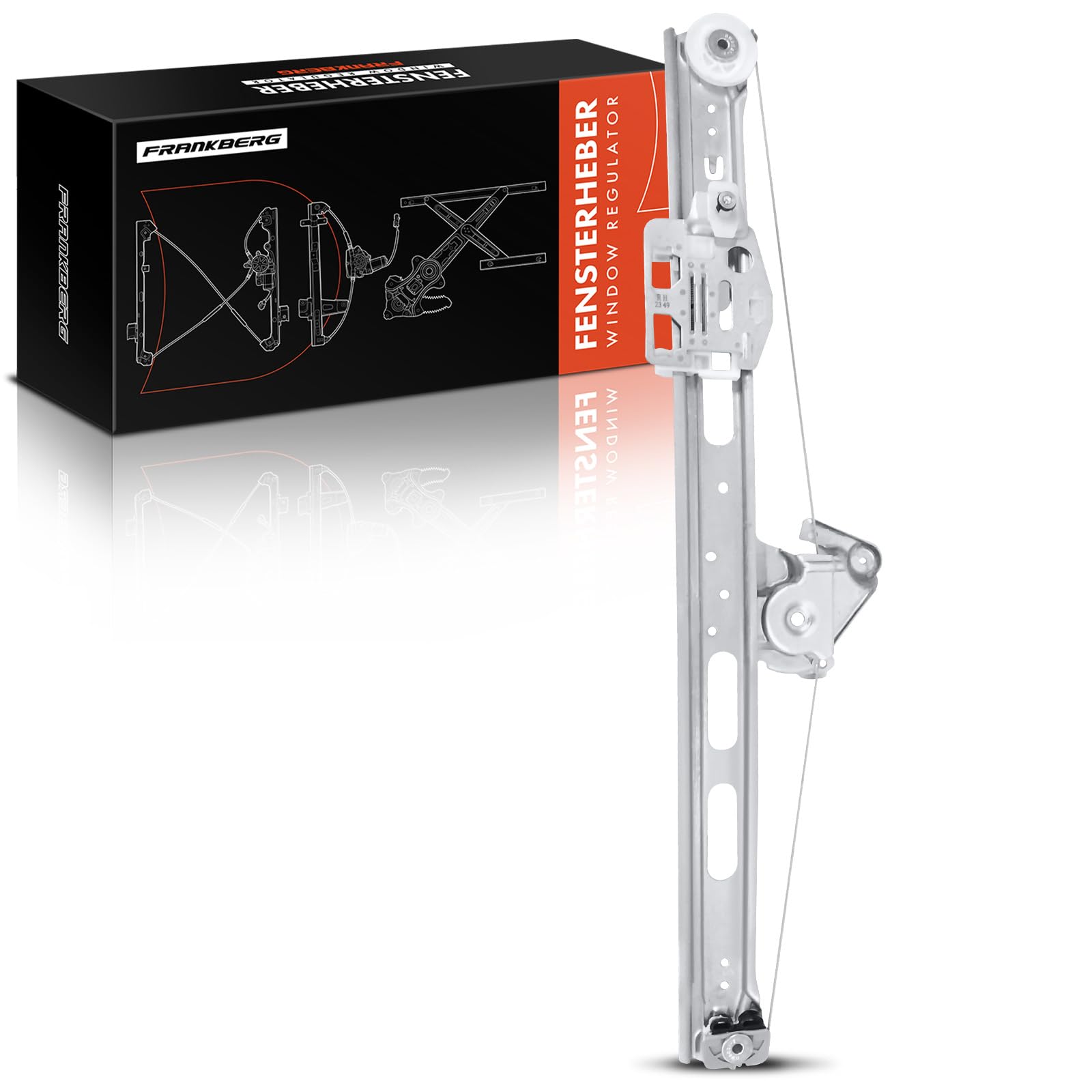 Frankberg 1x Fensterheber Vorne Rechts ohne motor Kompatibel mit A-Klasse W168 A 140-A 210 1.4L-2.1L 1997-2004 A-Klasse W168 A 160 CDi A 170 CDi 1.7L 1998-2004 Replace# 1687201246 von Frankberg
