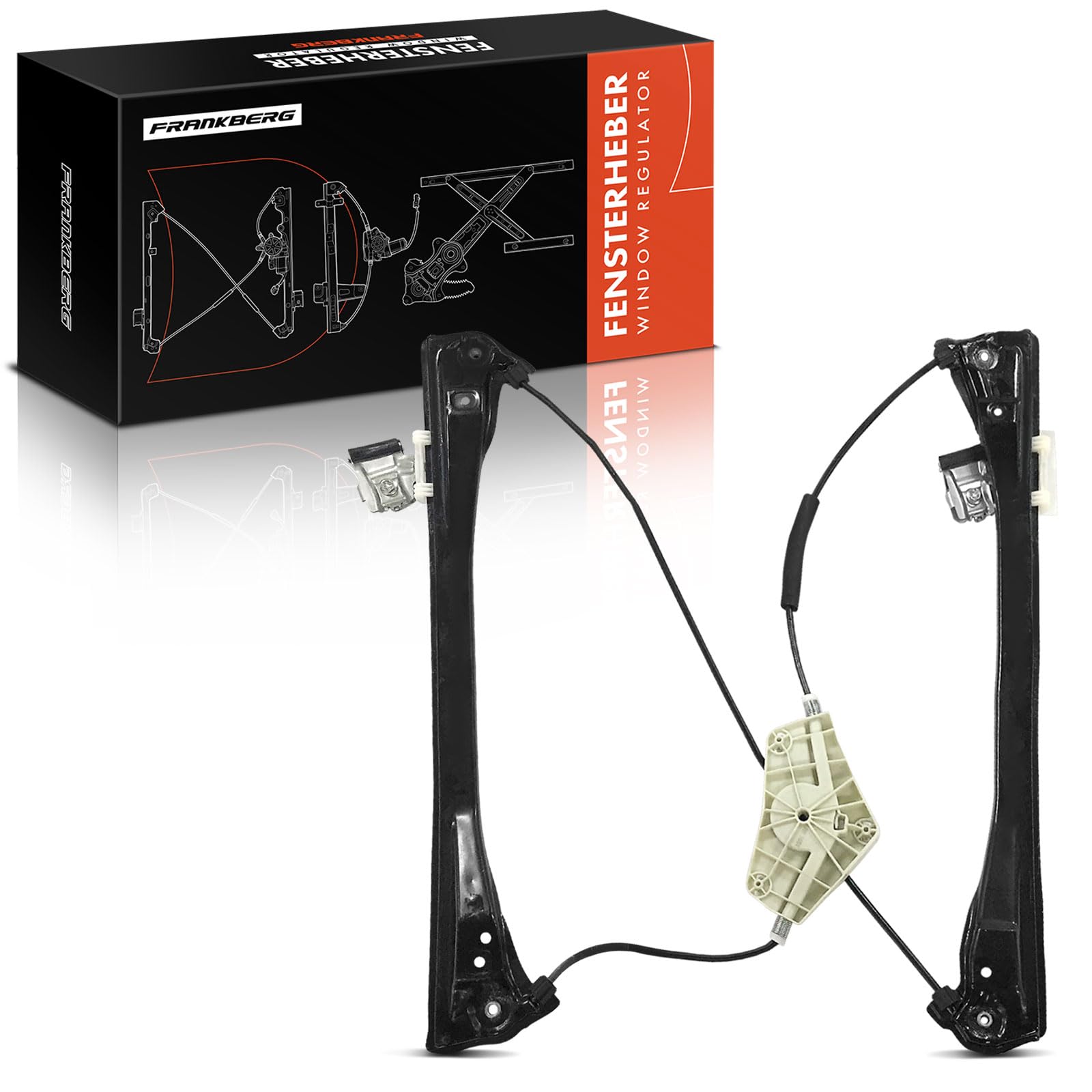 Frankberg 1x Fensterheber Vorne Rechts ohne motor Kompatibel mit M-Klasse W164 ML 280 CDi 4Ma.t.i.c-ML 450 CDi 4Ma.t.i.c 3.0L 4.0L 2005-2011 Replace# 1647201679 von Frankberg