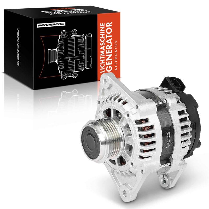 Frankberg 1x Lichtmaschine Generator 100A Kompatibel mit Astra J P10 1.7L 2009-2015 Astra J Caravan J 1.7L 2010-2015 Astra MK VI (J) J 1.7L 2009-2016 Replace# 13500186 von Frankberg