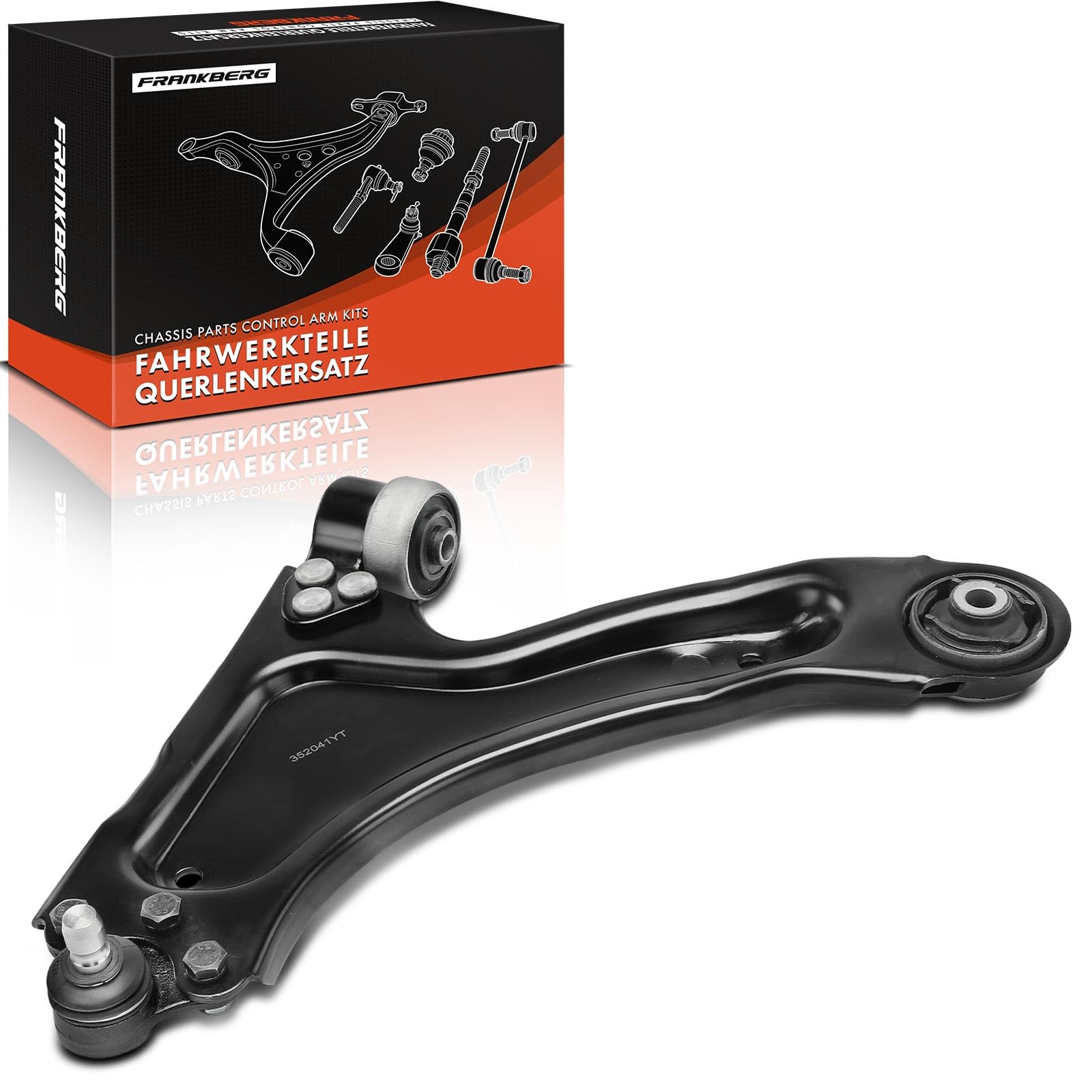 Frankberg 1x Querlenker Vorderachse Links Unten Kompatibel mit Combo Tour 1.2L-1.7L 2001-2011 Corsa C F08 F68 1.0L-1.8L 2000-2009 Corsa C X01 1.4L 2000-2009 Replace# 24449453 von Frankberg