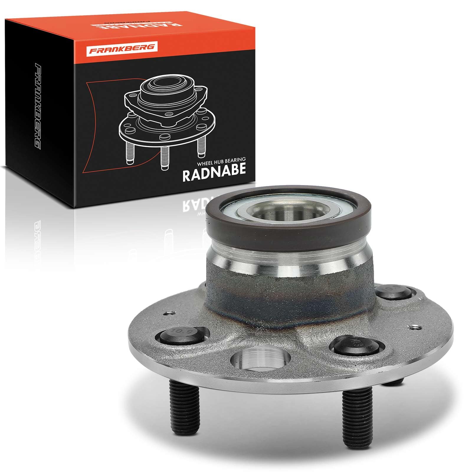 Frankberg 1x Radnabe Hinten Links Rechts mit ABS-Sensorring Kompatibel mit Jazz II GD GE2 GE3 1.2L-1.5L 2002-2008 City Stufenheck GE4 1.2L-1.5L 2003-2005 Replace# 42200SELG01 von Frankberg