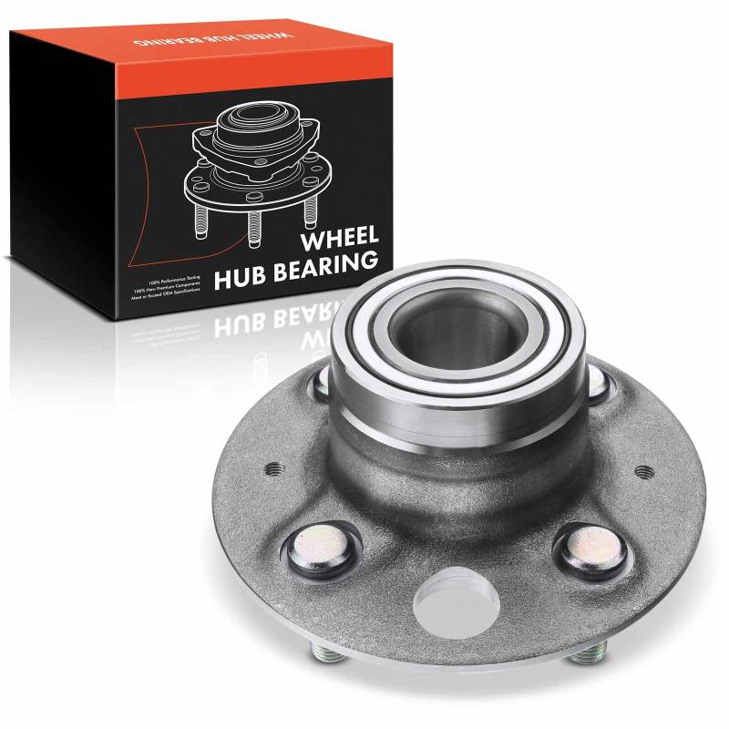 Frankberg 1x Radlager Radlagersatz Hinterachse Kompatibel mit Civic VII EM2 Coupe 2001-2005, Civic VII Hatchback 2001-2005, Civic VII Stufenheck ES ET 2000-2005 Replace# 512174 von Frankberg