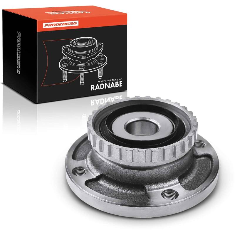 Frankberg 1x Radlager Radlagersatz Hinten mit ABS-Sensorring Kompatibel mit Xsara N1 Xsara Break N2 Xsara Coupe N0 ZX N2 ZX Break N2 306 7B N3 N5 306 Break 7E N3 N5 306 Cabriolet 7D N3 N5 von Frankberg