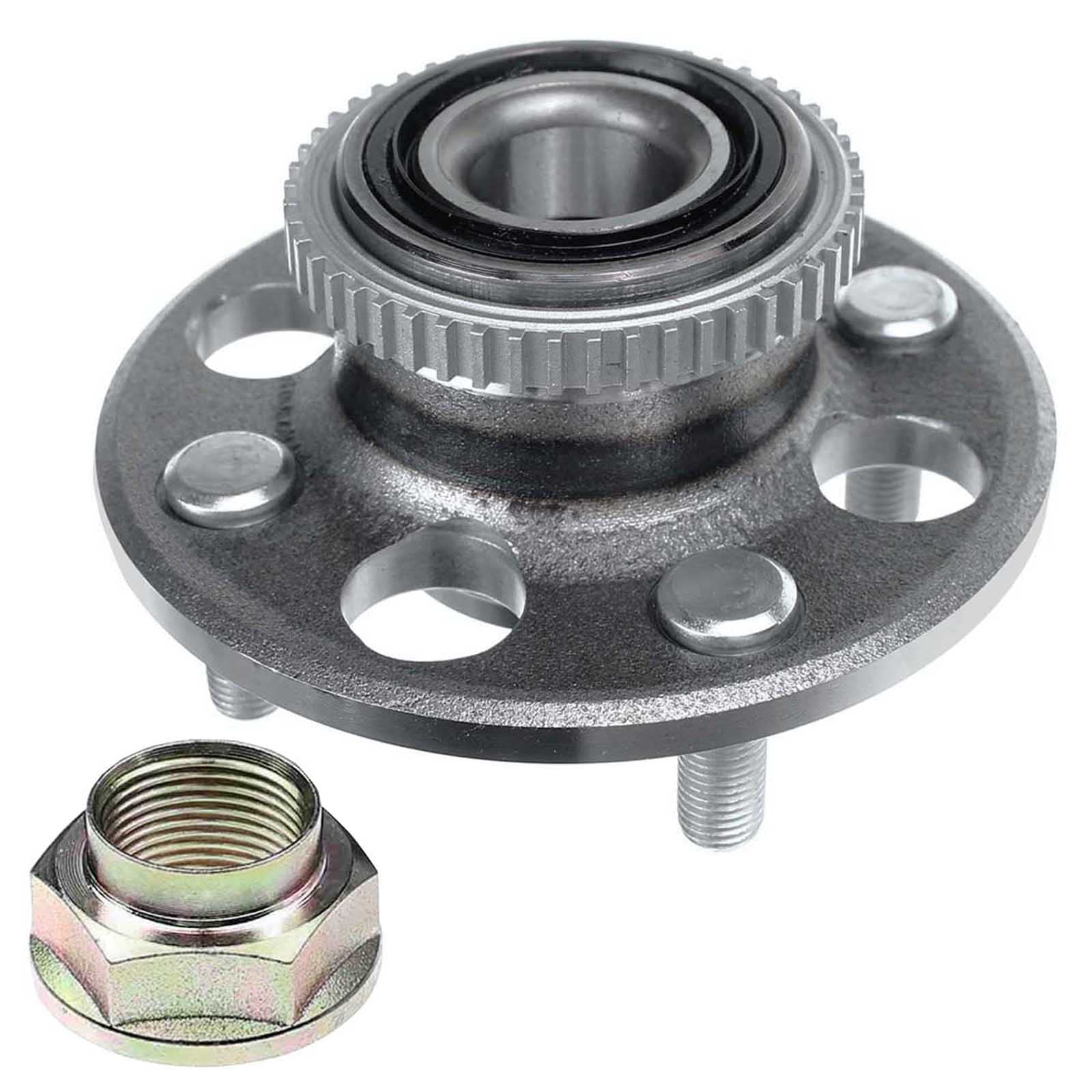 Frankberg 1x Radlager Radlagersatz Hinterachse mit ABS-Sensorring Kompatibel mit Civic VI Coupe EJ EM1 VTEC 1996-2000 Civic VI Hatchback EJ EK 1995-2001 Replace# 512042 von Frankberg