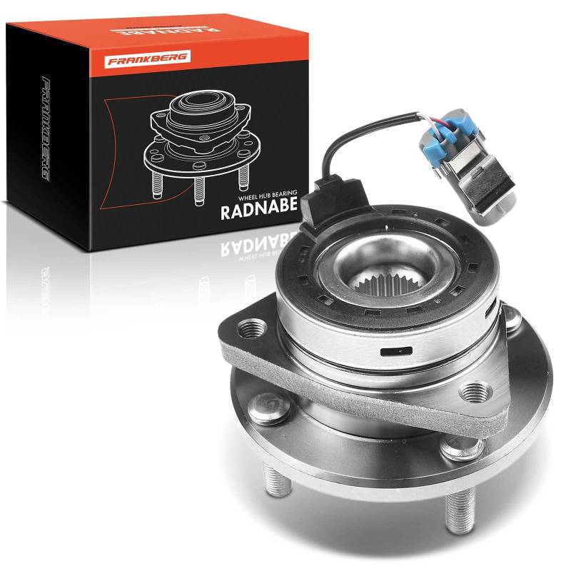 Frankberg 1x Radlager Radlagersatz mit integriertem ABS-Sensor Vorderachse Kompatibel mit Epica KL1 Stufenheck 2.0L 2.5L 2008-2011 Replace# 95459540 von Frankberg