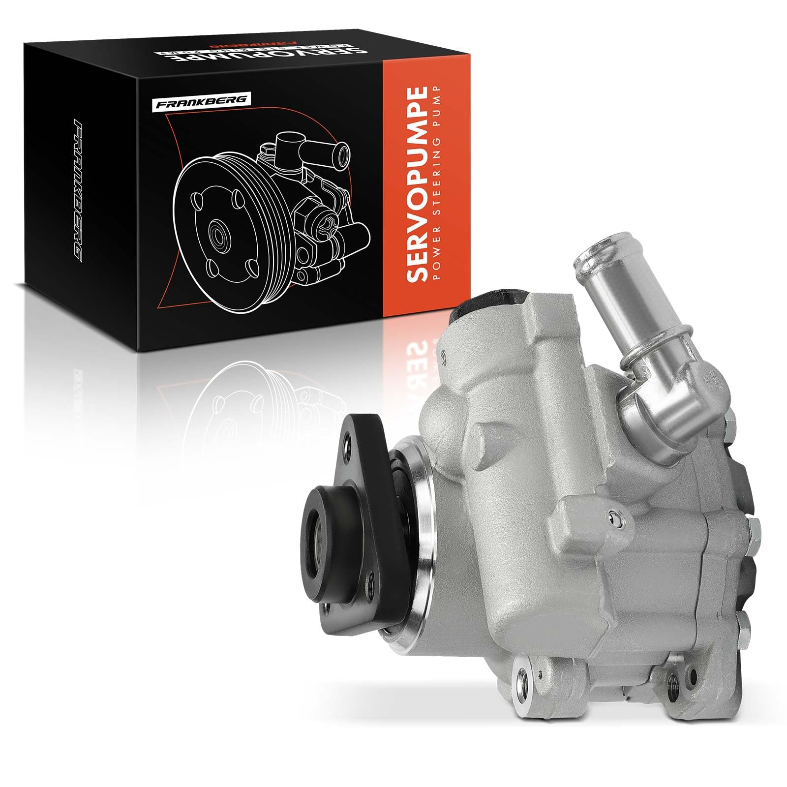 Frankberg 1x Servopumpe Kompatibel mit A4 800 2.5L 2000-2004 A4 8EC 2.7L 3.0L 2004-2008 A4 Avant 800000 2.5L 2001-2004 A4 Avant 8ED 2.5L-3.0L 2004-2008 Replace# 8E0145155T von Frankberg