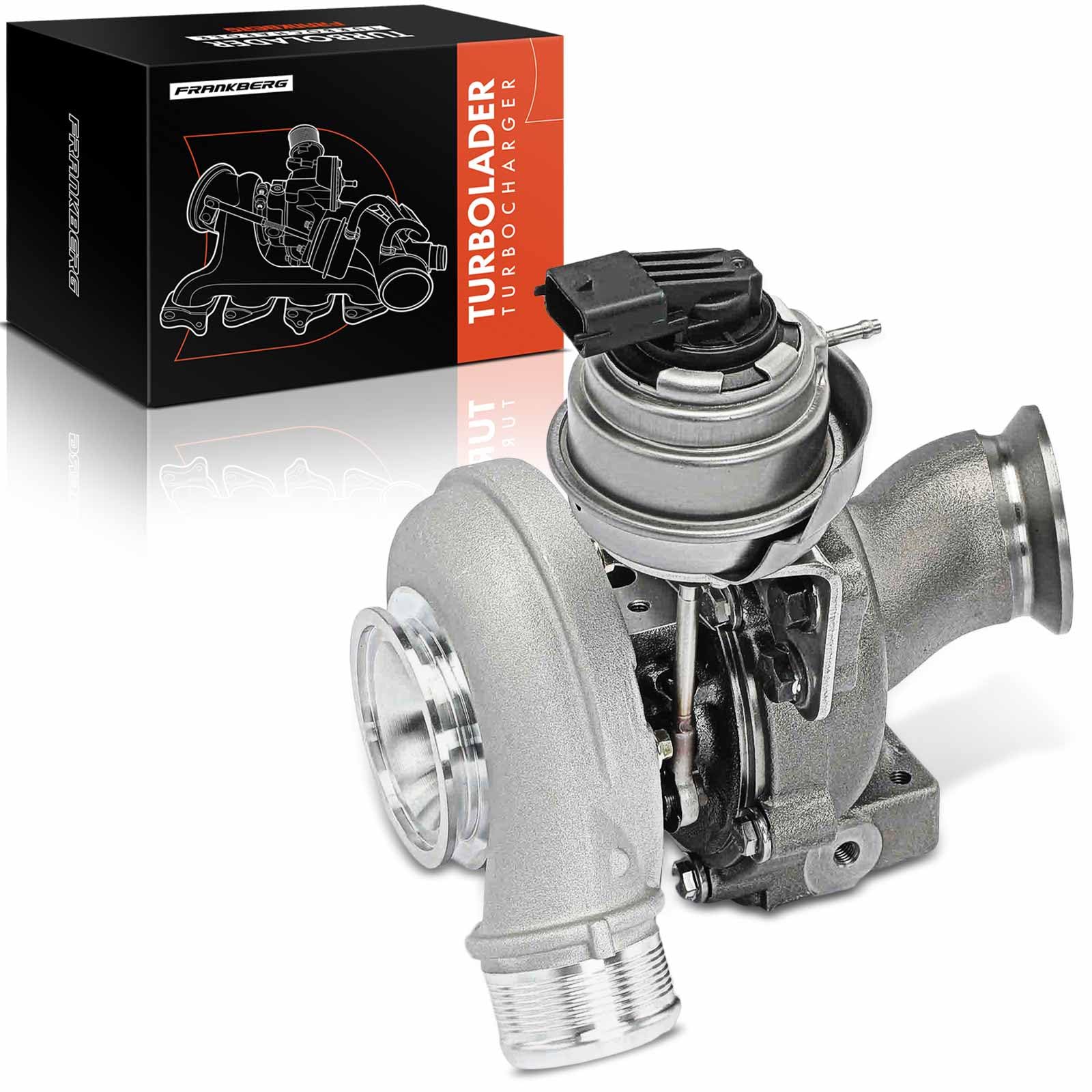 Frankberg 1x Turbolader Diesel Kompatibel mit Daily VI Kasten 2.3L 2016-2021 Daily IV Kasten 2.3L 2006-2011 Daily V Kasten 2.3L 2011-2014 Replace# 5801922491 von Frankberg