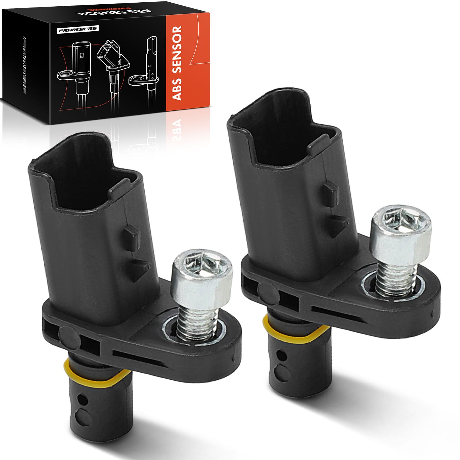 Frankberg 2x ABS Sensor Kompatibel mit C4 Grand Picasso II DA DE 1.2L-2.0L 2013-2024 C4 Spacetourer 3D 1.2L-2.0L 2018-2024 Grand C4 Spacetourer 3A 3E Replace# 9800038480 von Frankberg