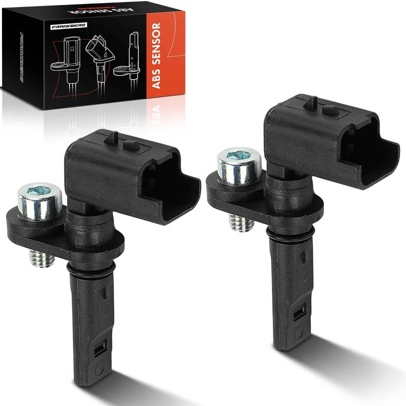 Frankberg 2x ABS Sensor Raddrehzahl Hinten Kompatibel mit Jumpy Bus V 1.6L-2.0L 2016-2024 Vivaro C Combi K0 1.5L 2.0L 2019-2024 Replace# 9806041680 von Frankberg