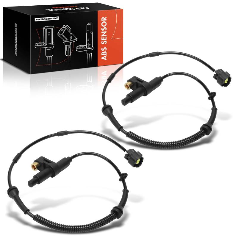 Frankberg 2x ABS Sensor Raddrehzahl Vorne Links Rechts Kompatibel mit Matiz M200 M250 0.8L 1.0L 2005-2013 Spark 0.8L 1.0L 2005-2010 Replace# 96456816 von Frankberg