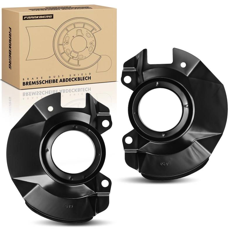 Frankberg 2x Ankerblech Vorderachse Kompatibel mit Picanto SA 1.0L 2004-2011 Picanto SA 1.1L 2004-2011 Replace# 5175607000 von Frankberg