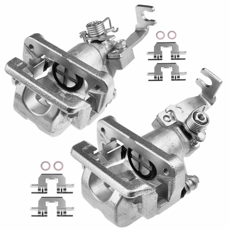 Frankberg 2x Bremssattel Bremszange mit Träger Hinterachse Links Rechts Kompatibel mit MX-5 III NC 1.8L 2.0L 2005-2014 von Frankberg