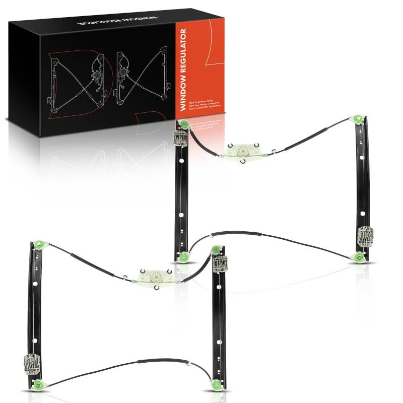 Frankberg 2x Fensterheber Fensterhebermechanik Vorne Links Kompatibel mit Q7 4L 3.0L SUV 2015-2015 Q7 4LB 3.0L-5.9L SUV 2006-2015 Replace# 4L0837462A von Frankberg