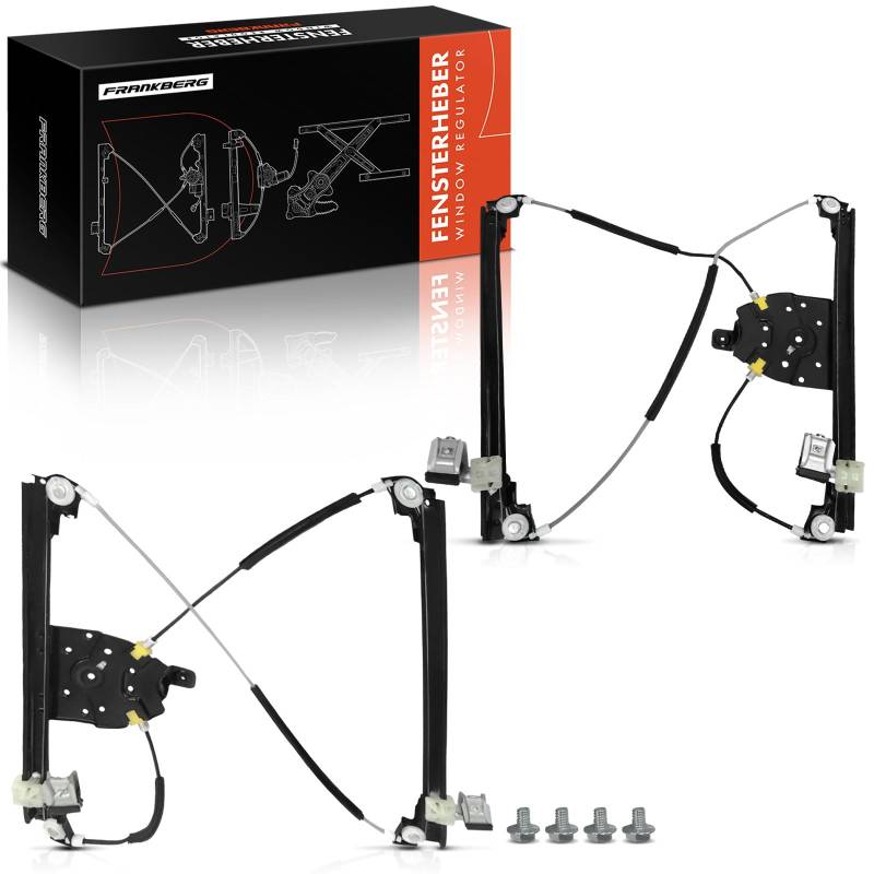 Frankberg 2x Fensterheber Vorne Links Rechts ohne motor Kompatibel mit 607 9D 9U 2.0L-3.0L 2000-2011 Replace# 9221Q2 von Frankberg
