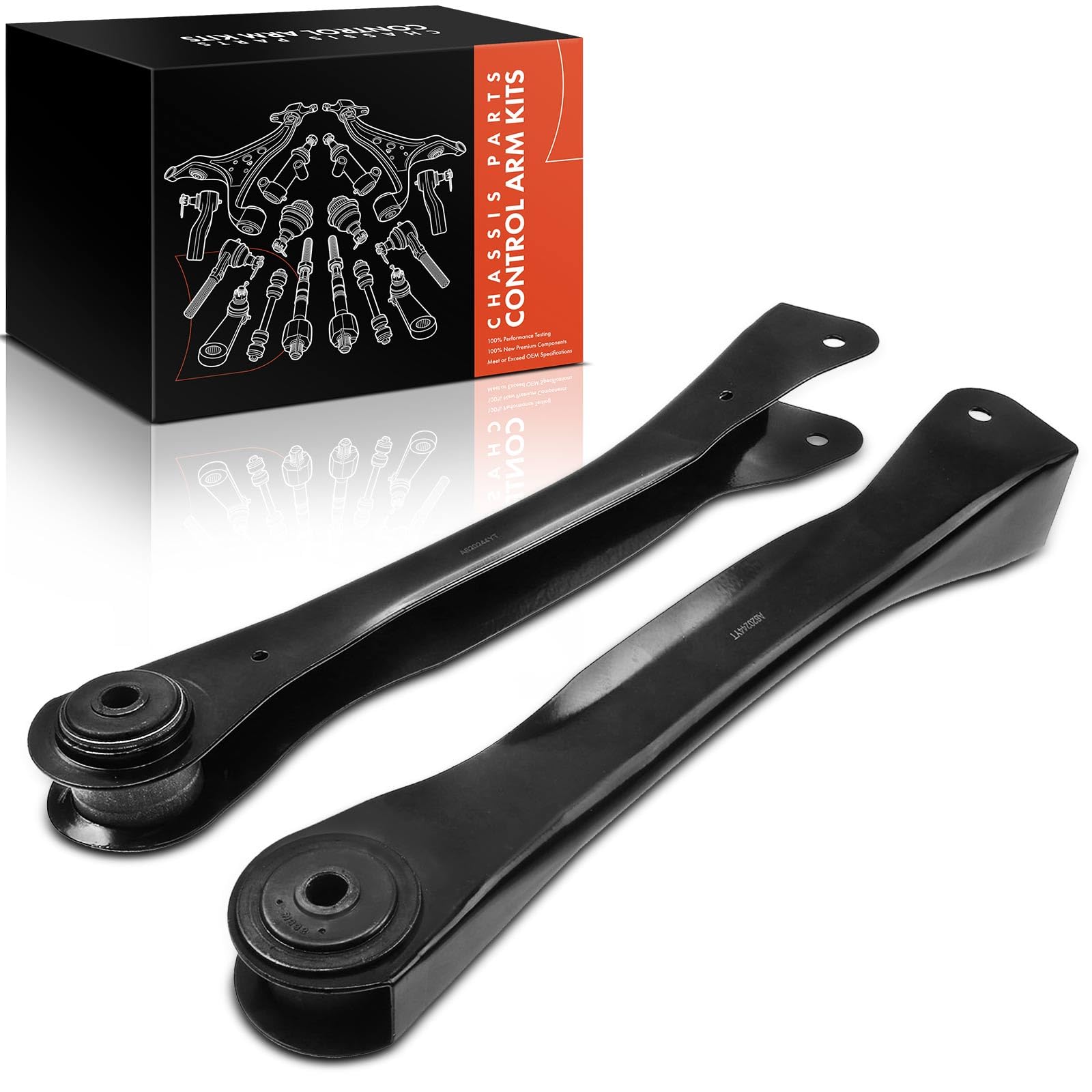 Frankberg 2x Querlenker Satz Vorderachse oben Kompatibel mit Cherokee XJ 2.1L-4.2L 1983-2001 Grand Cherokee I ZG ZJ 2.5L-5.9L 1991-1999 Replace# 5134991AA von Frankberg