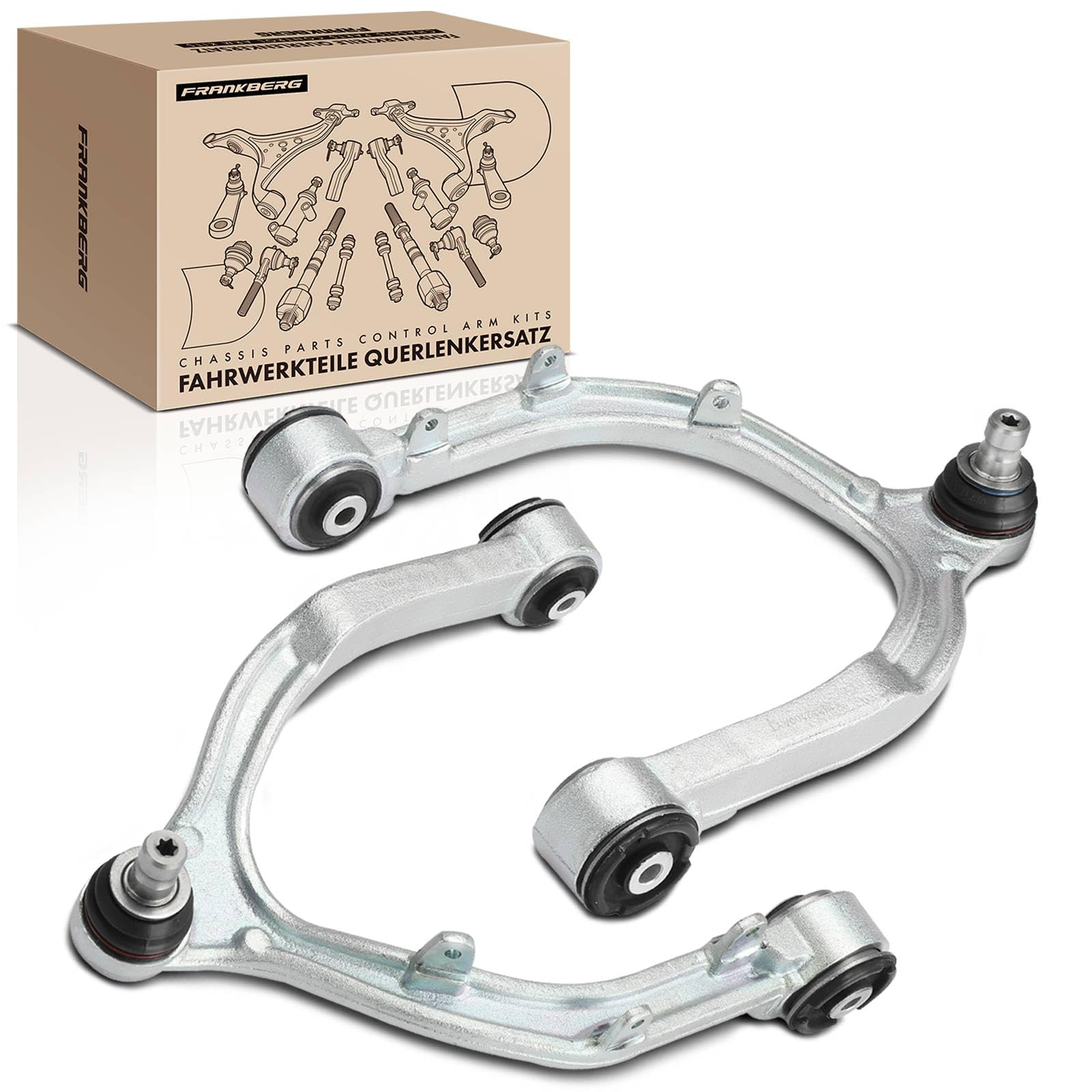 Frankberg 2x Querlenker Vorderachse Oben Links Rechts Kompatibel mit Model 3 5YJ3 Electric 2018-2024 Replace# 118832100A von Frankberg