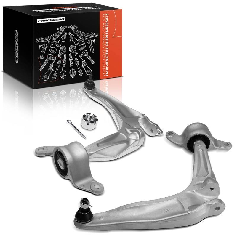 Frankberg 2x Querlenker Vorderachse Unten Kompatibel mit Civic VIII Hatchback FN FK 1.3L-2.2L 2005-2012 von Frankberg