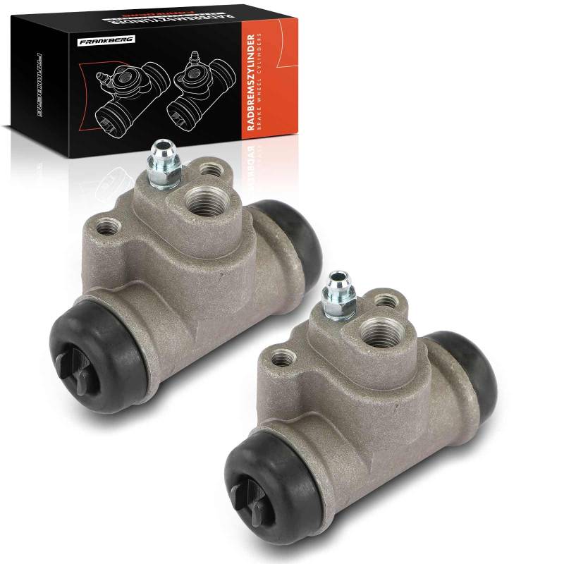 Frankberg 2x Radbremszylinder Hinterachse Links Rechts Kompatibel mit Picanto BA 1.0L 1.1L 2005-2011 Picanto SA 1.0L 1.1L 2004-2011 Replace# 5833007000 von Frankberg