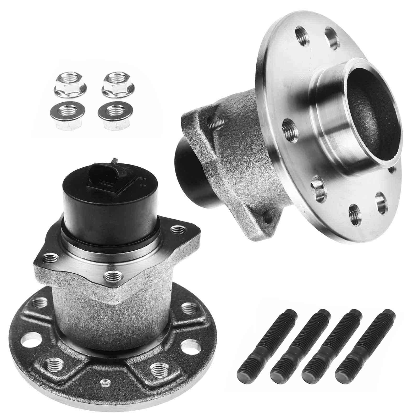 Frankberg 2x Radlager Radlagersatz Hinterachse mit Integriertem ABS Sensor Kompatibel mit Astra G F67 Cabriolet 1.8L-2.2L 2001-2005 900 II Coupe 2.0L-2.5L 1993-1998 Replace# 1604002 von Frankberg