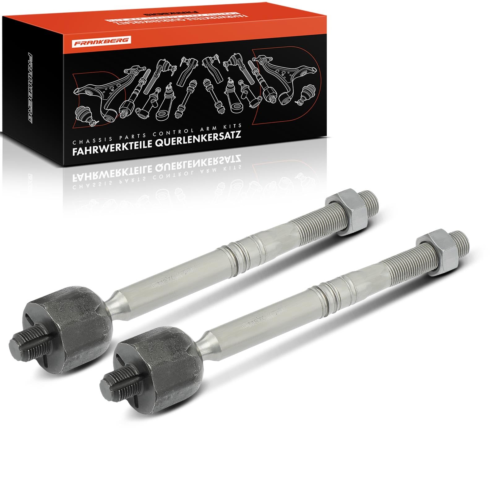 Frankberg 2x Spurstange Satz Vorne Innen Kompatibel mit A4 8W2 8WC A4 Avant 8W5 8WD A5 F53 F5P A5 Cabriolet F57 F5E A5 Sportback F5A F5F Replace# 8W0423810 von Frankberg