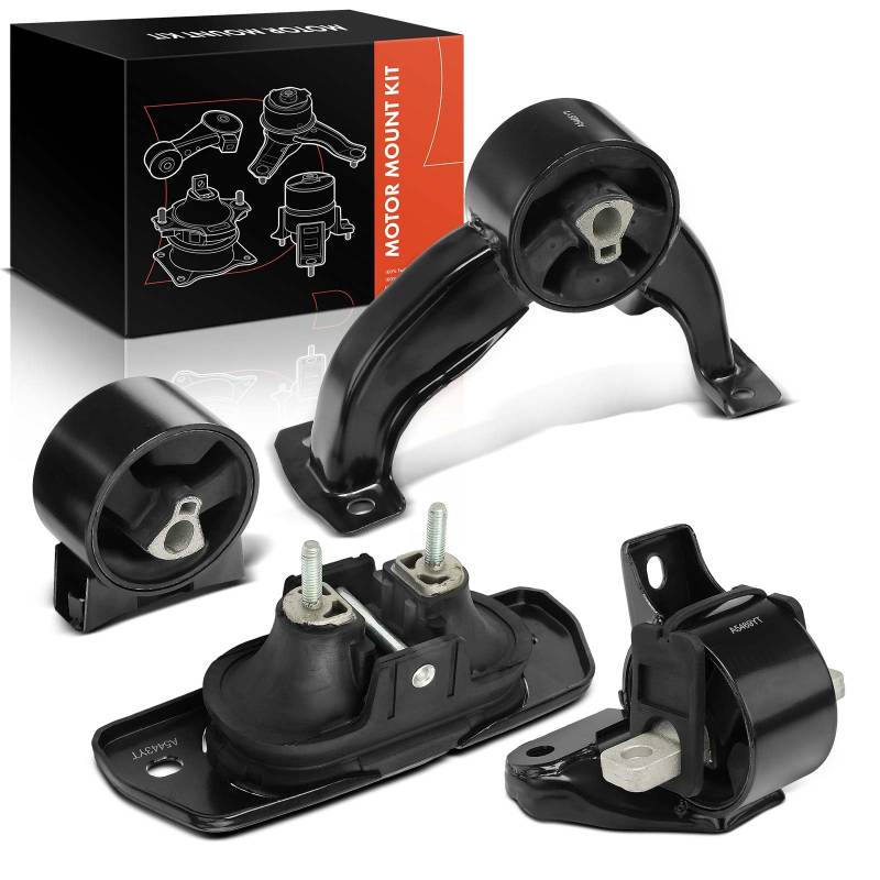 Frankberg 3x Vorne Hinten Motorlager + 1x Getriebelager Kompatibel mit Sebring JS 2.4 VVT 2007-2010 Sebring Cabriolet JS 2.4 VVT 2007-2010 Replace# 5085078AB 5085079AB von Frankberg