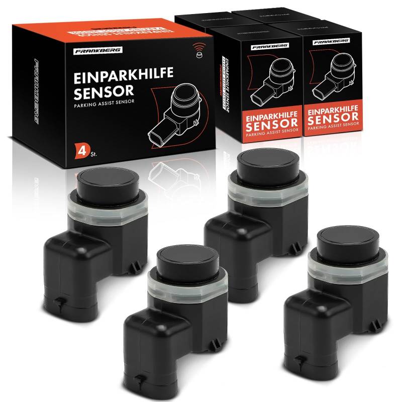 Frankberg 4X Parksensor PDC Sensor 3-polig Vorne Hinten Kompatibel mit Galaxy WA6 1.6L-2.3L 2009-2015 Mondeo IV BA7 1.6L-2.5L 2010-2012 Mondeo IV Stufenheck BA7 1.6L-2.5L Replace# AH42-15K859-AA von Frankberg