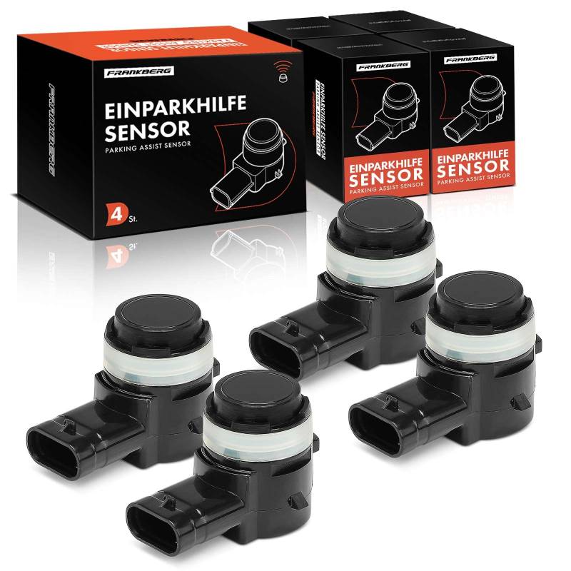 Frankberg 4x Parksensor Einparkhilfe Vorne Hinten Kompatibel mit A-Klasse W176 W177 V177 1.3L-2.1L 2012-Heute CLA C118 1.3L-2.0L 2019-Heute E-Klasse W212 A207 C207 Replace# A0009055604 von Frankberg