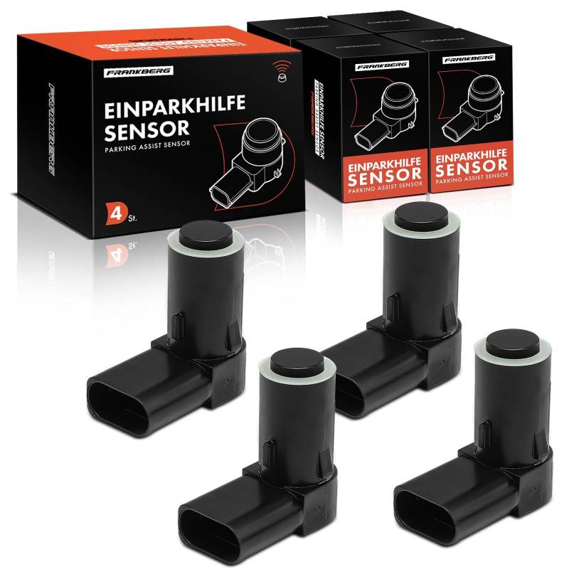 Frankberg 4x Parksensor Einparkhilfe Vorne Hinten Kompatibel mit Superb I 3U4 1.8L-2.8L 2001-2008 PDC Parksensor Superb I 3U4 1.8L-2.8L 2001-2008 Replace# 3U0919275A von Frankberg