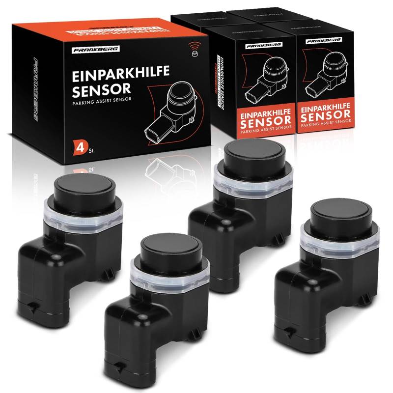 Frankberg 4x Parksensor Einparkhilfe Vorne Hinten Kompatibel mit X3 E83 2.0L-3.0L 2006-2011 PDC Parksensor X5 E70 3.0L-4.8L 2006-2013 X6 E71 E72 3.0L 4.4L 2008-2014 Replace# 66209139868 von Frankberg